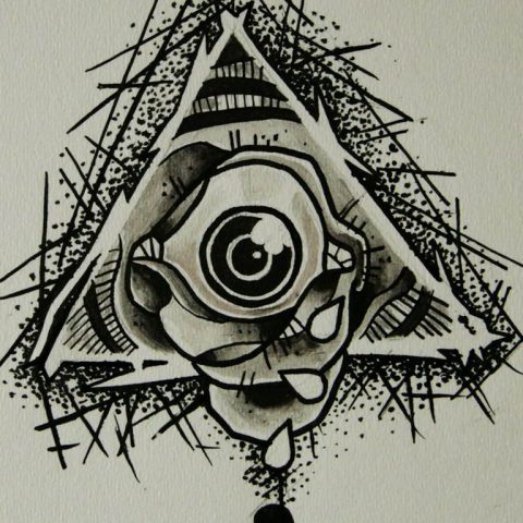 Meaning Of A Tattoo The Eye In The Triangle Sense Photo Examples