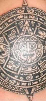 01.09.2018 №022 – tattoo headphones – a photo Aztec tattoos – tattoovalue.net