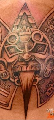 01.09.2018 №026 – tattoo headphones – a photo Aztec tattoos – tattoovalue.net