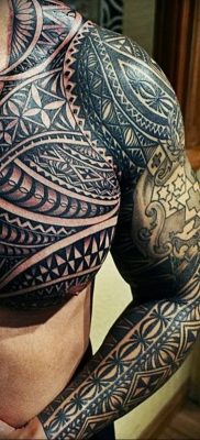 01.09.2018 №035 – tattoo headphones – a photo Aztec tattoos – tattoovalue.net