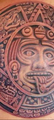 01.09.2018 №060 – tattoo headphones – a photo Aztec tattoos – tattoovalue.net