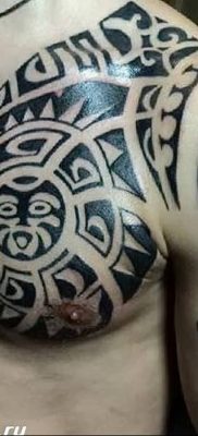 01.09.2018 №061 – tattoo headphones – a photo Aztec tattoos – tattoovalue.net