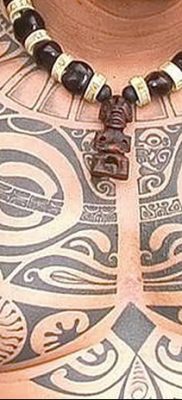 01.09.2018 №062 – tattoo headphones – a photo Aztec tattoos – tattoovalue.net
