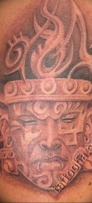 01.09.2018 №012 – tattoo headphones – a photo Aztec tattoos – tattoovalue.net