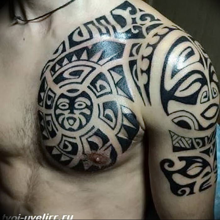 01.09.2018 №061 - tattoo headphones - a photo Aztec tattoos - tattoovalue.net