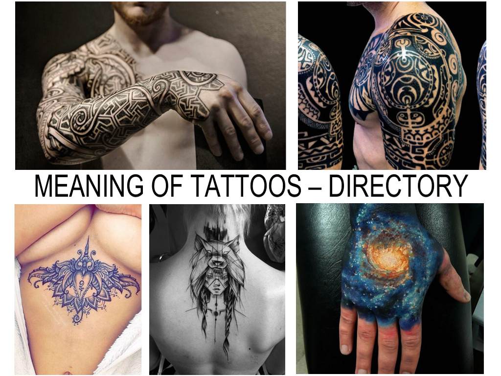 MEANING OF TATTOOS – DIRECTORY - site tattoovalue.net