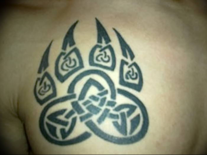Photo of an example of a drawing of a tattoo with an amulet 01.09.2018 №037 - tattoovalue.net