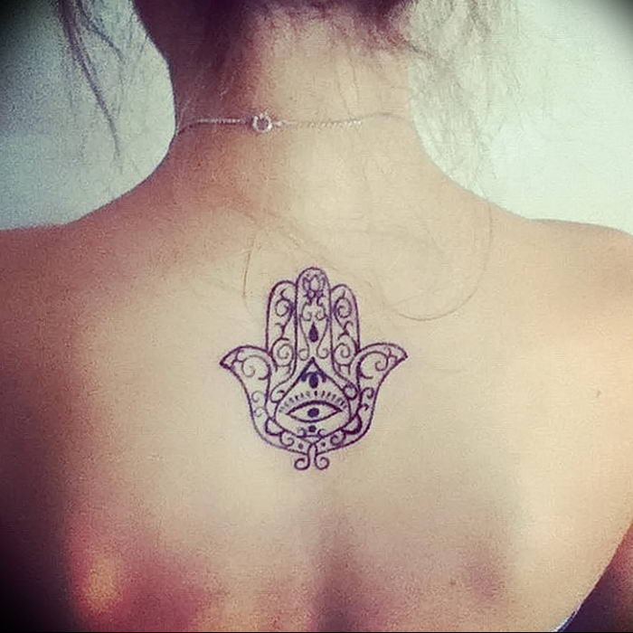 Photo of an example of a drawing of a tattoo with an amulet 01.09.2018 №065 - tattoovalue.net