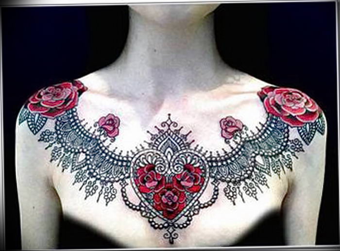 Photo of an example of a drawing of a tattoo with an amulet 01.09.2018 №076 - tattoovalue.net