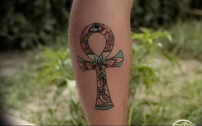 Photo of an example of a drawing of a tattoo with an amulet 01.09.2018 №080 - tattoovalue.net