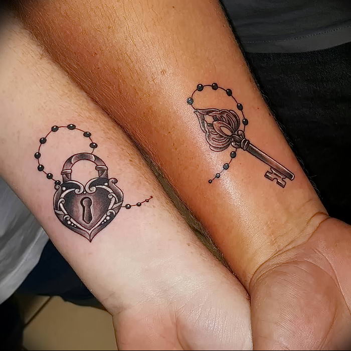 Photo of an example of a drawing of a tattoo with an amulet 01.09.2018 №126 - tattoovalue.net