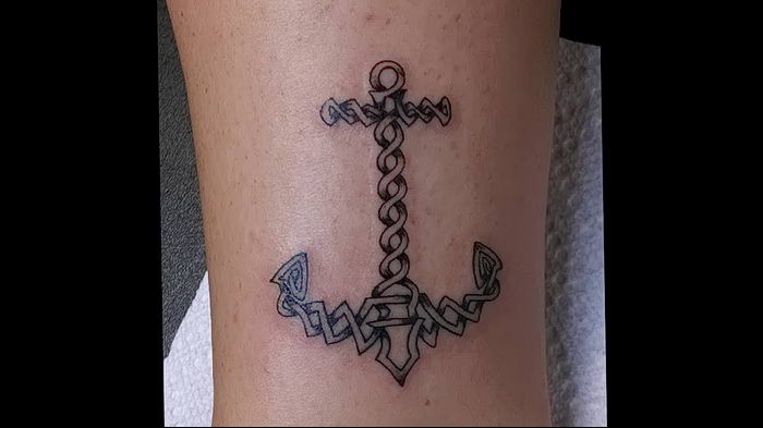Photo of an example of a drawing of a tattoo with an amulet 01.09.2018 №127 - tattoovalue.net