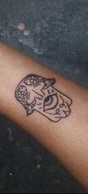 Photo of an example of a drawing of a tattoo with an amulet 01.09.2018 №160 – tattoovalue.net