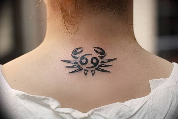 Photo of an example of a drawing of a tattoo with an amulet 01.09.2018 №165 - tattoovalue.net
