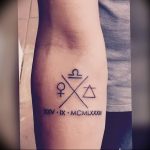 Photo of an example of a drawing of a tattoo with an amulet 01.09.2018 №166 - tattoovalue.net