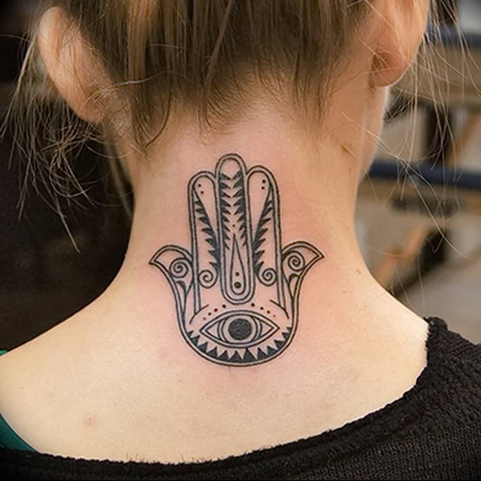 Photo of an example of a drawing of a tattoo with an amulet 01.09.2018 №179 - tattoovalue.net