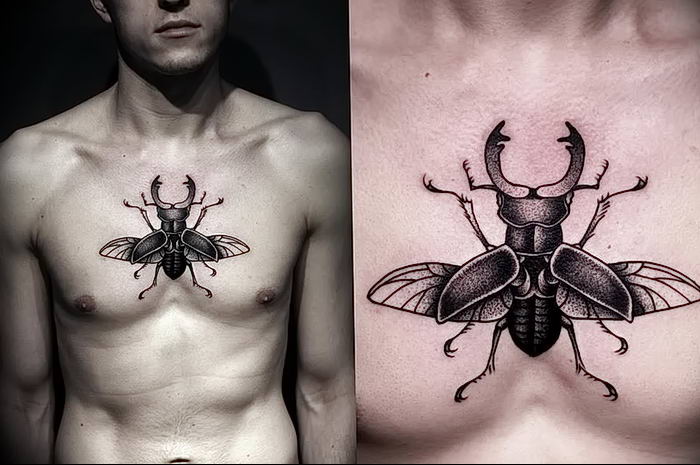 Photo of an example of a drawing of a tattoo with an amulet 01.09.2018 №191 - tattoovalue.net