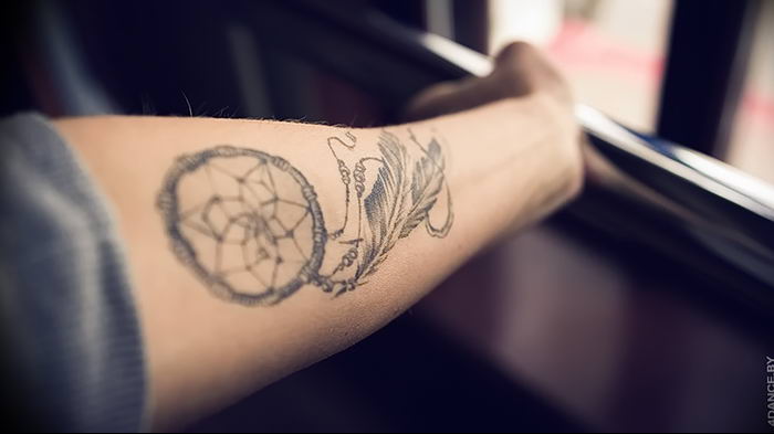 Photo of an example of a drawing of a tattoo with an amulet 01.09.2018 №192 - tattoovalue.net