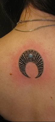 Photo of an example of a drawing of a tattoo with an amulet 01.09.2018 №197 – tattoovalue.net