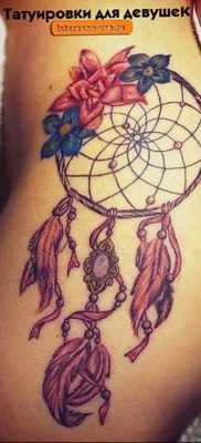 Photo of an example of a drawing of a tattoo with an amulet 01.09.2018 №198 – tattoovalue.net