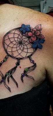 Photo of an example of a drawing of a tattoo with an amulet 01.09.2018 №202 – tattoovalue.net
