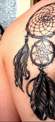 Photo of an example of a drawing of a tattoo with an amulet 01.09.2018 №203 – tattoovalue.net