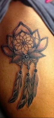 Photo of an example of a drawing of a tattoo with an amulet 01.09.2018 №204 – tattoovalue.net
