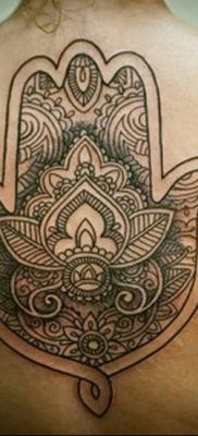 Photo of an example of a drawing of a tattoo with an amulet 01.09.2018 №220 – tattoovalue.net