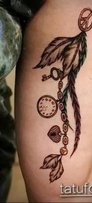Photo of an example of a drawing of a tattoo with an amulet 01.09.2018 №233 – tattoovalue.net