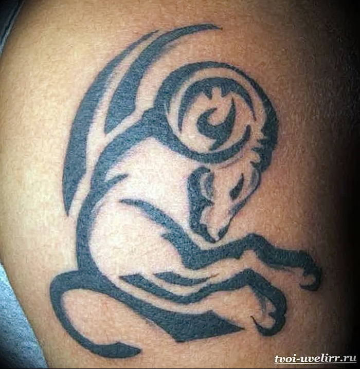 Photo of an example of a drawing of a tattoo with an amulet 01.09.2018 №239 - tattoovalue.net