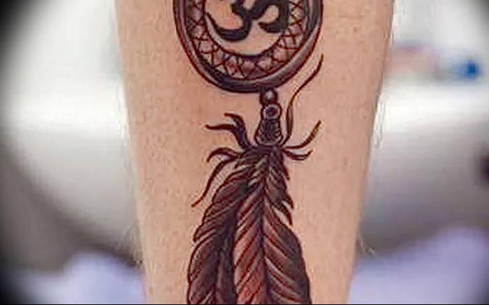 Photo of an example of a drawing of a tattoo with an amulet 01.09.2018 №252 - tattoovalue.net
