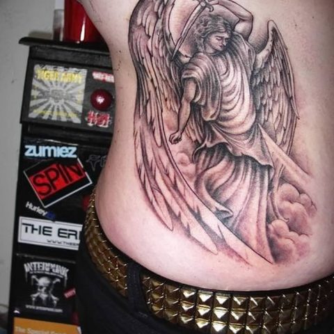 The significance of tattoo Archangel Michael: history, photo drawings