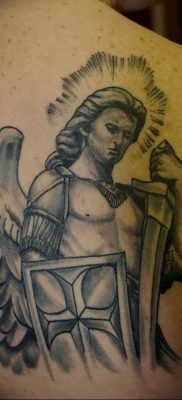 Photo tattoo Archangel Michael от 07.09.2018 №015 – drawing example – tattoovalue.net