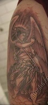 Photo tattoo Archangel Michael от 07.09.2018 №020 – drawing example – tattoovalue.net