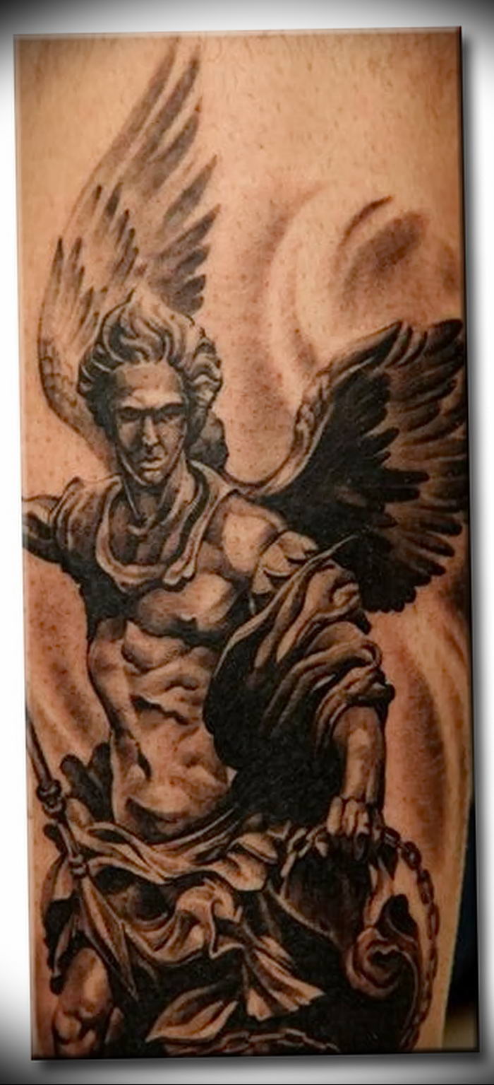 Photo tattoo Archangel Michael от 07.09.2018 №050 - drawing example - tattoovalue.net