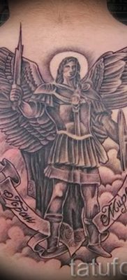 Photo tattoo Archangel Michael от 07.09.2018 №096 – drawing example – tattoovalue.net