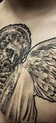 Photo tattoo angel от 08.09.2018 №143 – drawing example – tattoovalue.net