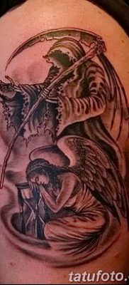 Photo tattoo angel от 08.09.2018 №155 – drawing example – tattoovalue.net