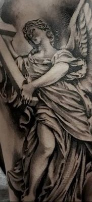 Photo tattoo angel от 08.09.2018 №174 – drawing example – tattoovalue.net