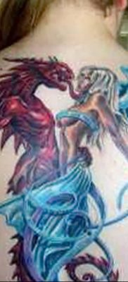 Photo tattoo angel от 08.09.2018 №181 – drawing example – tattoovalue.net