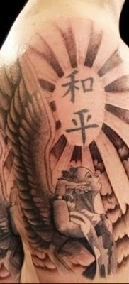 Photo tattoo angel от 08.09.2018 №194 – drawing example – tattoovalue.net