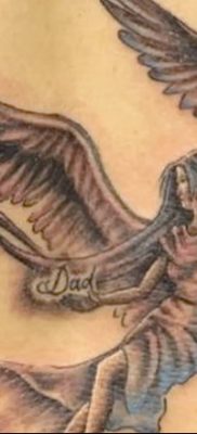 Photo tattoo angel от 08.09.2018 №205 – drawing example – tattoovalue.net