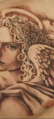 Photo tattoo angel от 08.09.2018 №111 – drawing example – tattoovalue.net