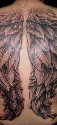 Photo tattoo angel от 08.09.2018 №124 – drawing example – tattoovalue.net