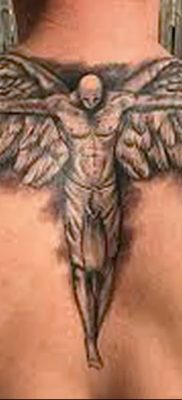 Photo tattoo angel от 08.09.2018 №138 – drawing example – tattoovalue.net