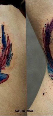 Photo tattoo angel от 08.09.2018 №151 – drawing example – tattoovalue.net