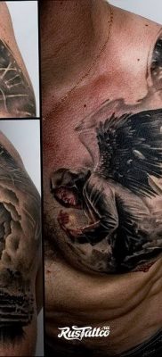 Photo tattoo angel от 08.09.2018 №163 – drawing example – tattoovalue.net