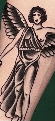 Photo tattoo angel от 08.09.2018 №168 – drawing example – tattoovalue.net