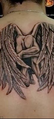 Photo tattoo angel от 08.09.2018 №178 – drawing example – tattoovalue.net