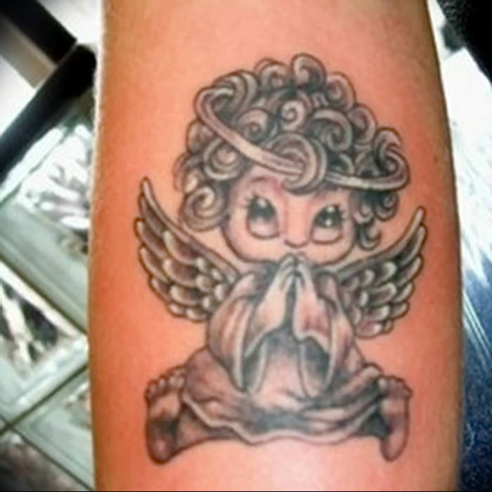 Photo tattoo angel от 08.09.2018 №185 - drawing example - tattoovalue.net